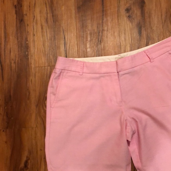 J crew pink cotton pants - Picture 2 of 6